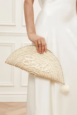 Online Bridal raffia clutch Accessories