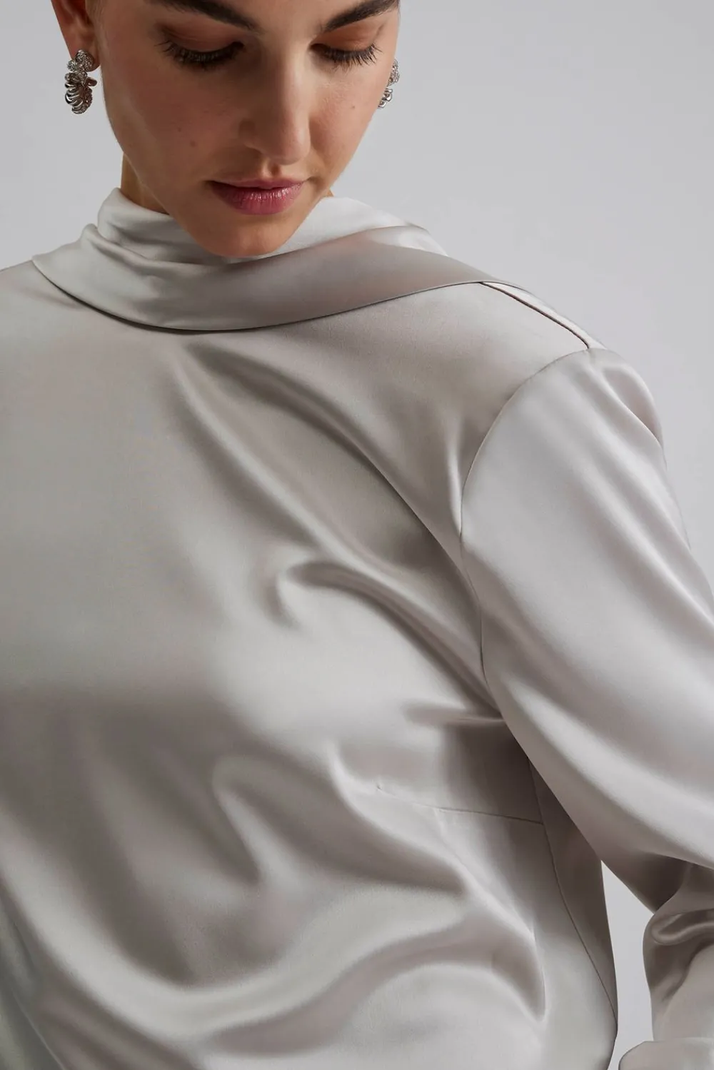 Shop Joline blouse Tops | Solid Dresses