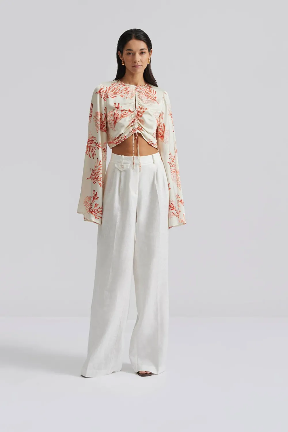 Outlet Mya linen pants Trousers