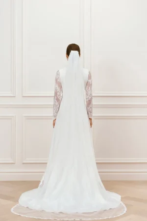 Discount Scalloped veil Veils