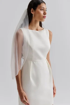 Sale Sky mist veil short Veils